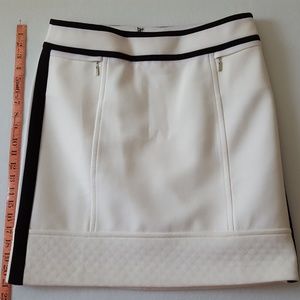 WHBM Tuxedo Stripe skirt